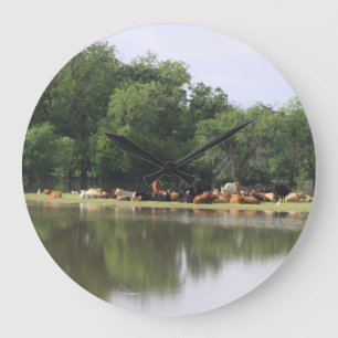 Kuh-Uhr Große Wanduhr