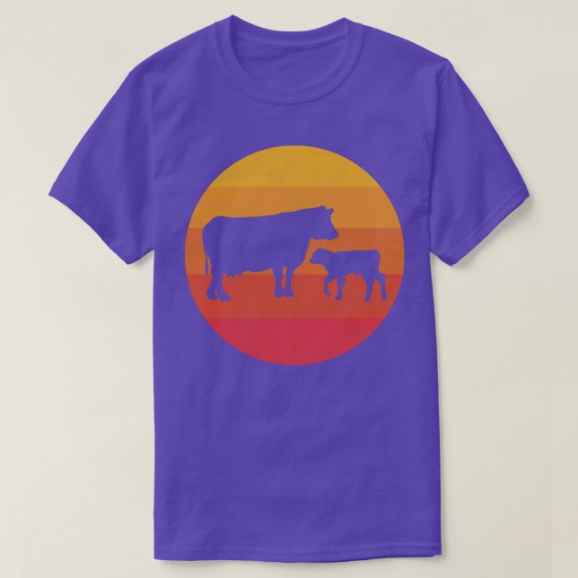 Kuh und Kalb T-Shirt (Design vorne)