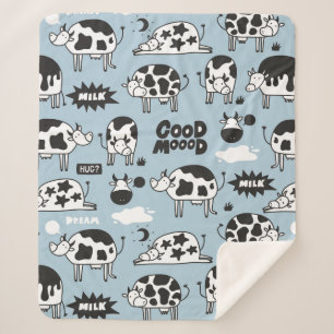 Kuh und Milch Sherpadecke