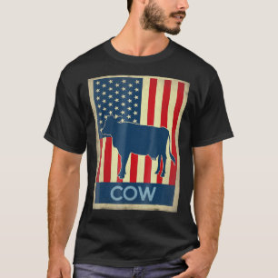Kuh uns Flagge T-Shirt