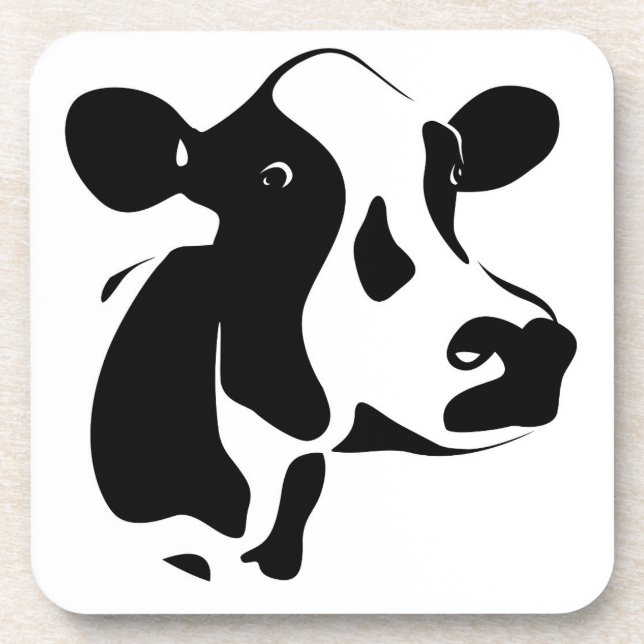Kuh-Untersetzer-Set Untersetzer (Vorderseite)
