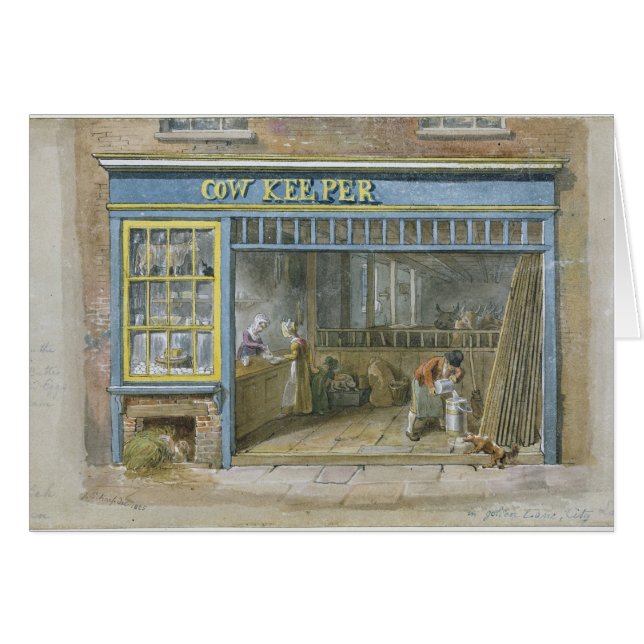 Kuh-Wächter, 1825 (Vorderseite (Horizontal))