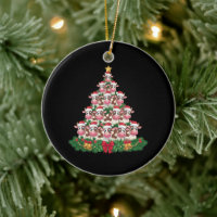 Kuh Weihnachtsbaum Funny Cow Lover Cow Xmas