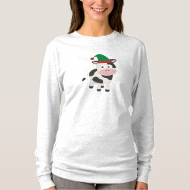 Kuh Weihnachtself T-Shirt
