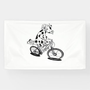 Kuh Weihnachtslicht Ugge Weihnachtsdesign Funny Banner