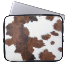 Kuh weiß laptopschutzhülle
