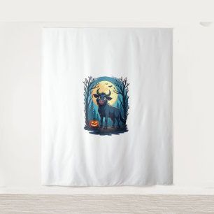 Kuh-Werwolf-Transformation Wandteppich