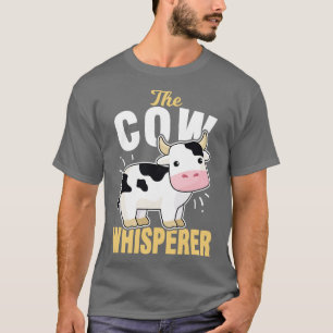 Kuh Whisperer Bauer Metzgermilch T-Shirt