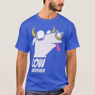 Kuh Whisperer Funny Bauer T-Shirt