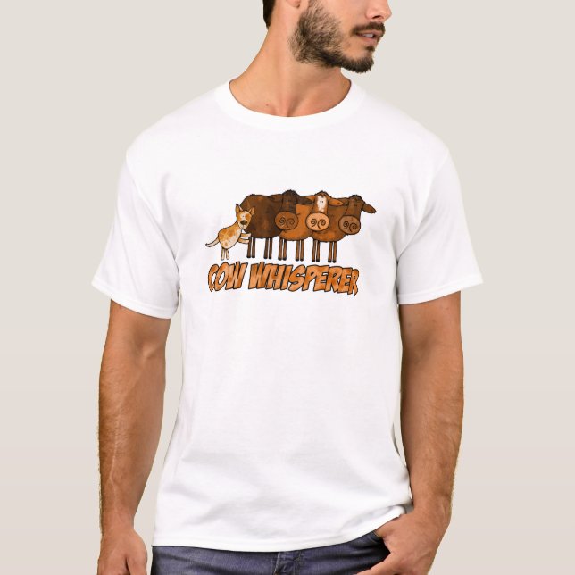 Kuh Whisperer T-Shirt (Vorderseite)