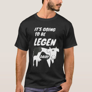 Kuh wird eine Legendäre Kuh Puppe T-Shirt