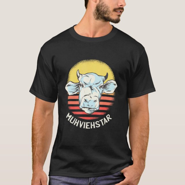 Kuh-Wortwitz T-Shirt (Vorderseite)