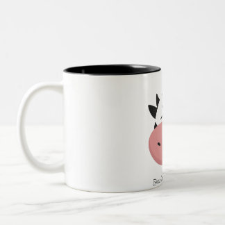 Kuh Zweifarbige Tasse