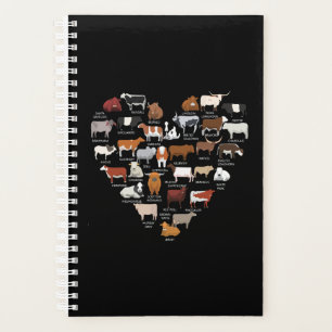 Kuharten - Kuhherzengeschenk Planer
