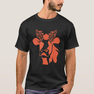 Kuhbauer landwirtschaftliche Rinder liebt Tier Kal T-Shirt