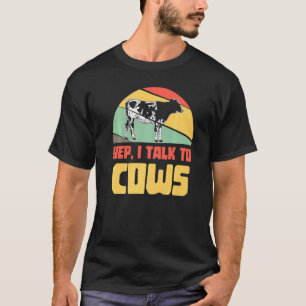Kuhbauer Rindfleisch Landwirtschaft Spaß 4 T-Shirt