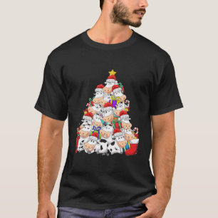 Kuhbaum Kuh Lover Xmas Geschenk Mooey für Weihnach T-Shirt