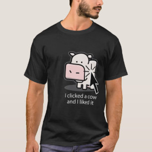 KuhClicker (dunkel) T-Shirt