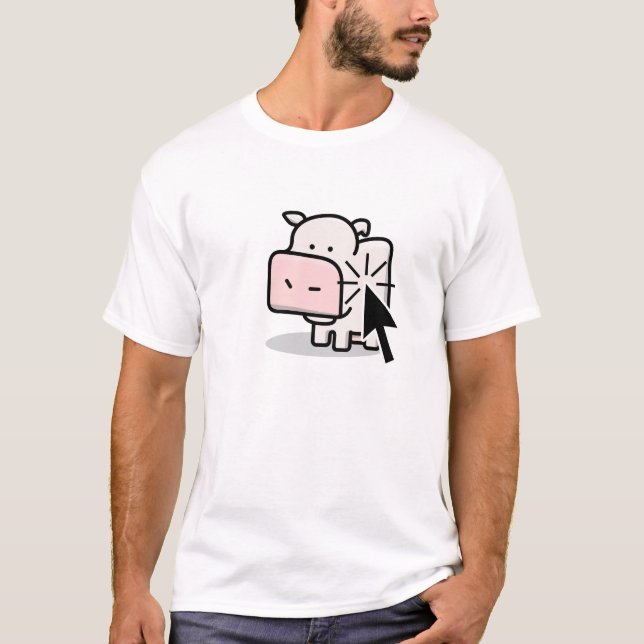 KuhClicker T-Shirt (Vorderseite)