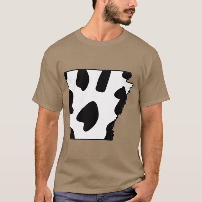 Kuhdruck Arkansas Oversized T-Shirt (Vorderseite)