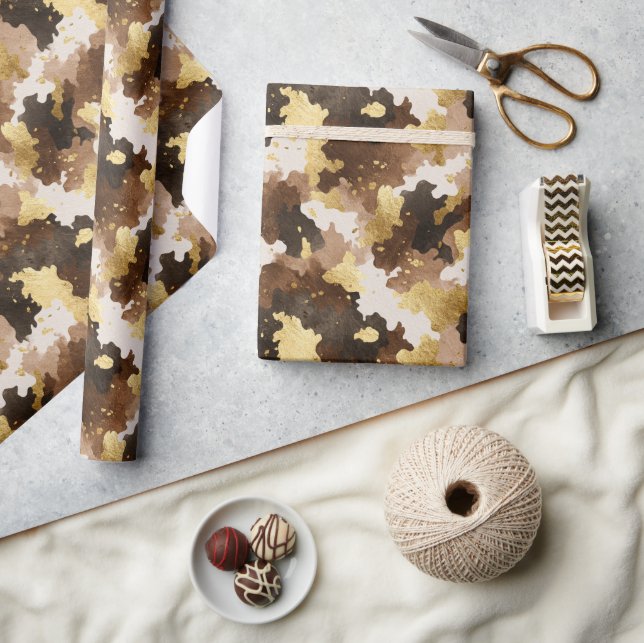 Kuhdruck Geschenkpapier (Kunsthandwerk)