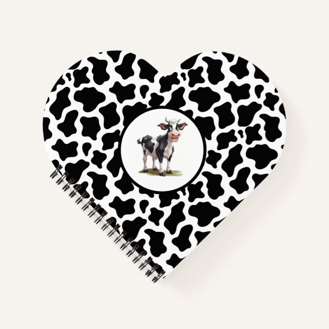 Kuhdruck Notizbuch (Vorderseite)