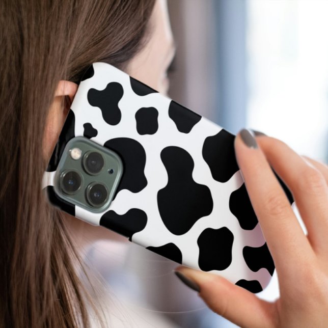 Kuhdrucktelefon Case (Cow print phone case iPhone Case
)