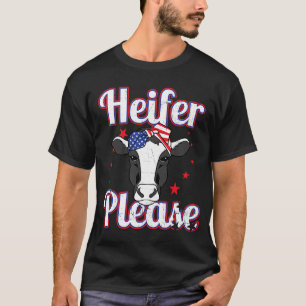 Kühe befallene Fläche bitte Tiere bewirtschaften T-Shirt