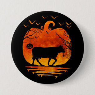 KUHE HALLOWEEN KOSTEN PUMPKIN FALLSAISON BUTTON