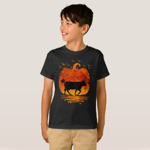 KUHE HALLOWEEN KOSTEN PUMPKIN FALLSAISON T-Shirt