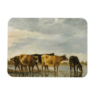 Kühe im Fluss Aelbert Cuyp Magnet