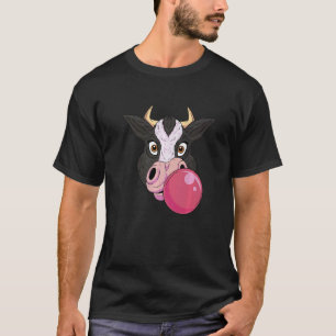 Kühe kauen Kaugummi Kuhfarm Farm T-Shirt
