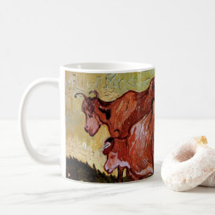 Kühe (nach Jordaens) von Vincent van Gogh Kaffeetasse