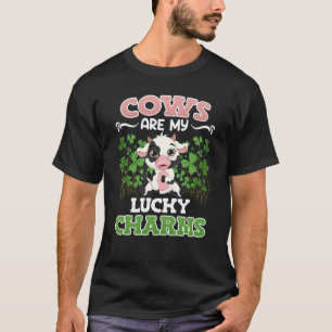 Kühe sind mein Glücksbringer Bauer T-Shirt