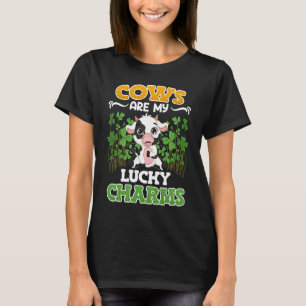 Kühe sind mein Glücksbringer Landwirt T-Shirt