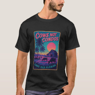 Kühe statt Eigentumswohnungen retten das alte Flor T-Shirt