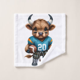 Kühe und Fußball Badhandtuch Set