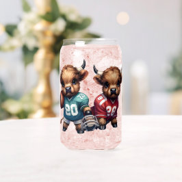 Kühe und Fußball Dosenglas