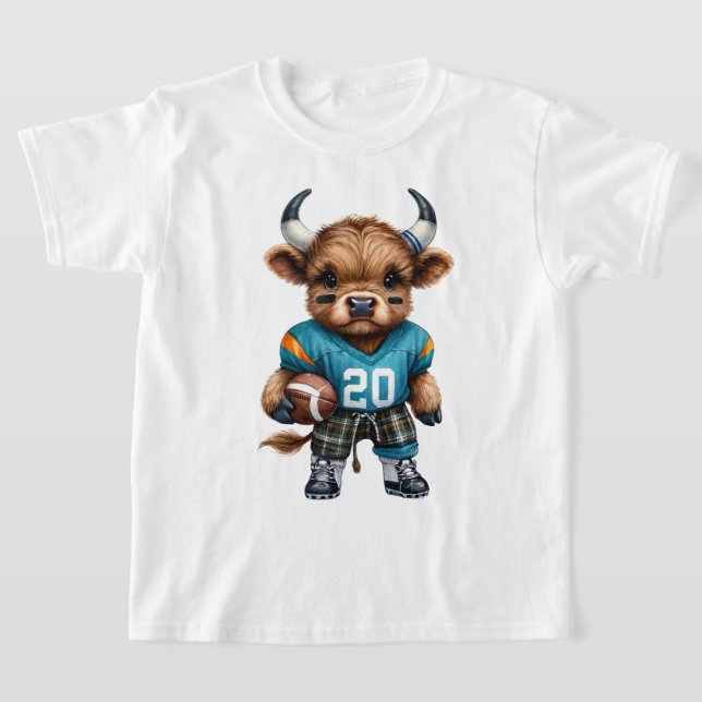 Kühe und Fußball T-Shirt (Ablage )
