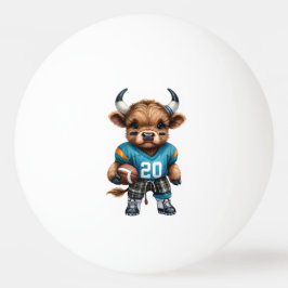 Kühe und Fußball Tischtennisball