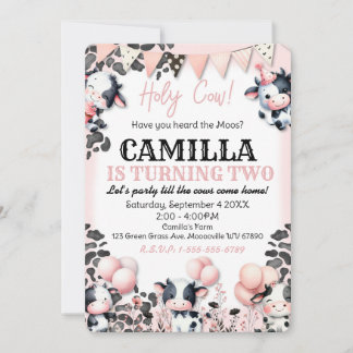 Kuhfarm Einladung zum Geburtstag