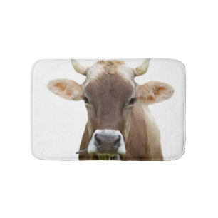 Kuhfarm Tier modernes niedliches Foto Badematte