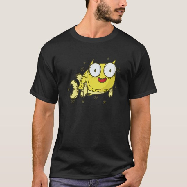 Kuhfisch mit großen Augen Meer oder Aquarium T-Shirt (Vorderseite)