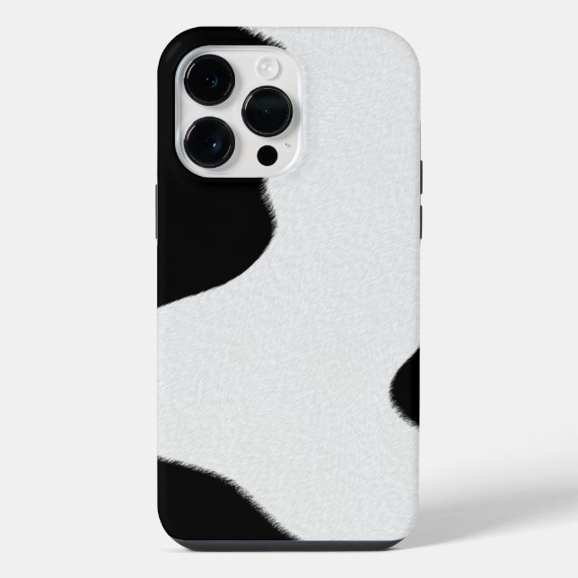 Kuhflecken iPhone Hülle (Rückseite)