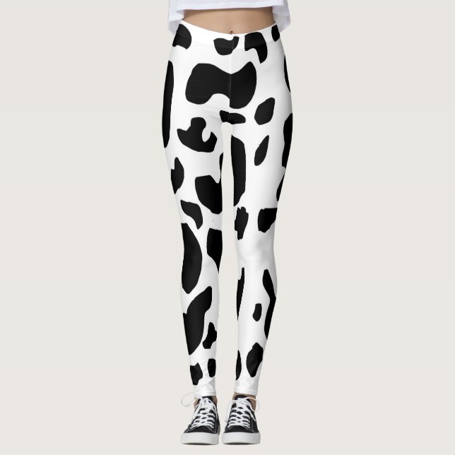 Kuhflecken-Leggings Leggings (Vorderseite)
