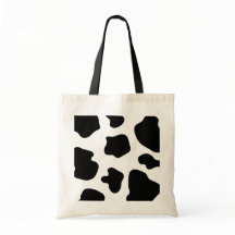 Kuhflecken-Muster-Tasche | Farm-Tier-Druck