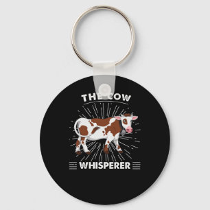 Kuhgeschenk The Cow Whisperlach Schlüsselanhänger