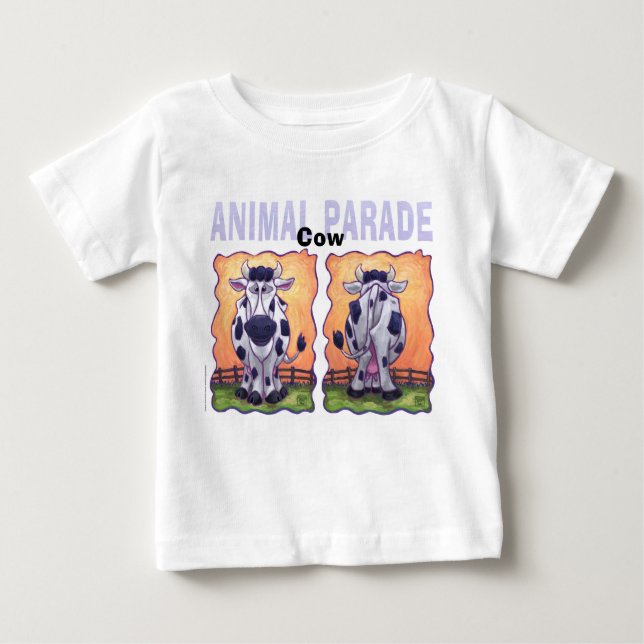 Kuhgeschenke und -zubehör baby t-shirt (Vorderseite)