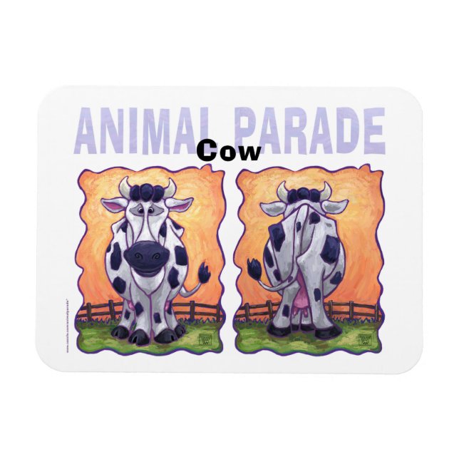 Kuhgeschenke und -zubehör magnet (Horizontal)