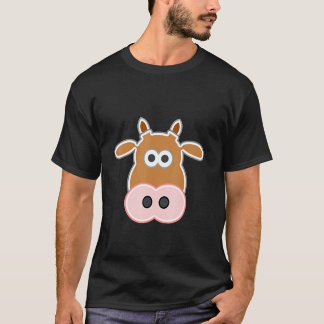 Kuhgesicht T-Shirt (Vorderseite)